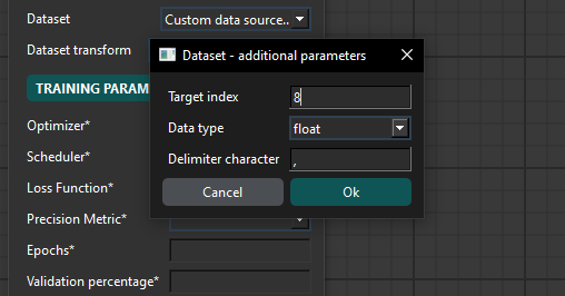 Dataset loading